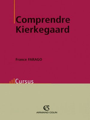 cover image of Comprendre Kierkegaard